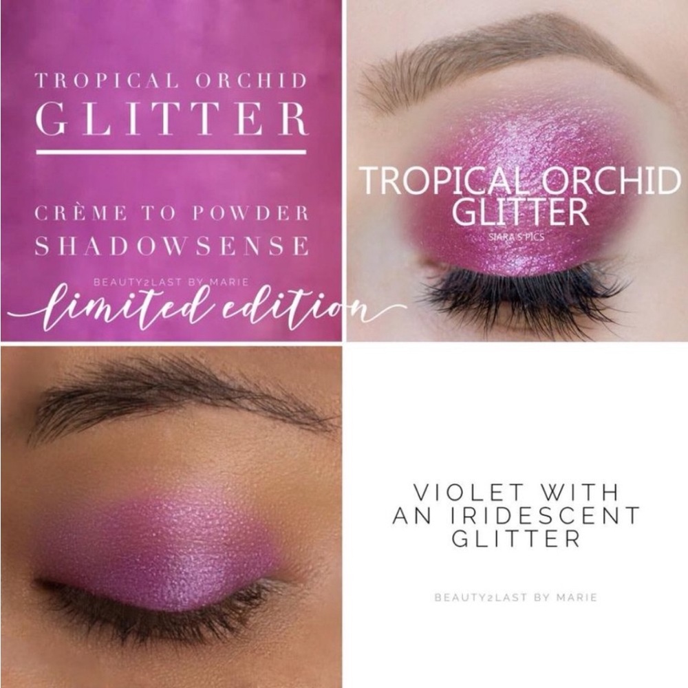 Shadow sense by Senegence, Shade: Tropical Orchid Glitter, NWT